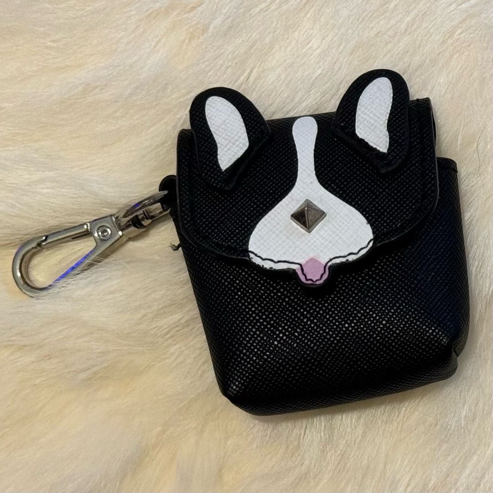 BRAND NEW Mini Frenchy Dog Clip on Purse for Stanley Cup!